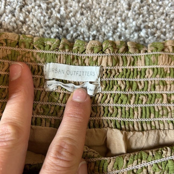 Urban outfitters grey and tan boho skirt - Picture 4 of 4